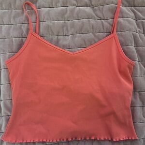 Gap Coral Ribbed Women's Top